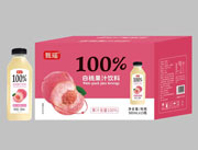 甄瑶100%白桃果汁饮料560ml×15瓶